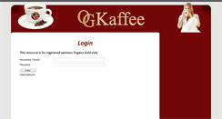 Desktop Screenshot of ogkaffee.com